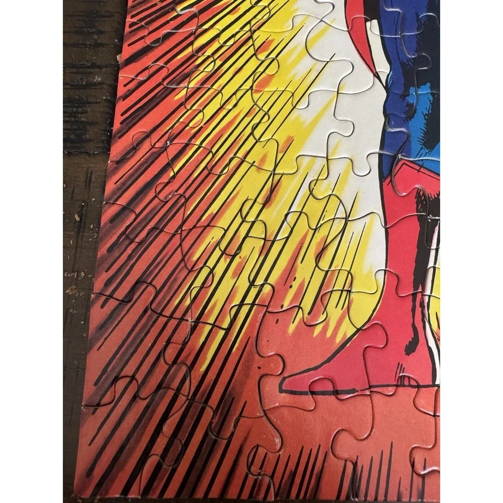 1973‎ Superman Jigsaw Puzzle 200 Pieces Complete